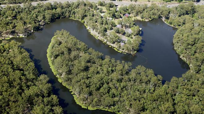 A man has drowned at Lake Parramatta. Picture: John Appleyard