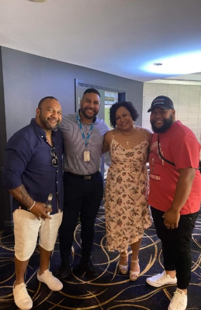 Siblings Nicco Tuhetoka, Alishar Tuhetoka, Ticks Tuhetoka and Greg Malaki shared a special bond. Picture: Supplied