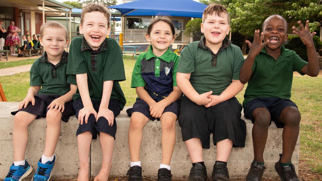 My First Year 2023: Fairview Heights State School Prep students of P1T, February 2023. Picture: Bev Lacey