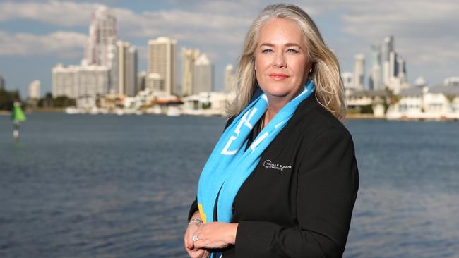 Gold Coast Titans co-owner Rebecca Frizelle. Picture: Glenn Hampson