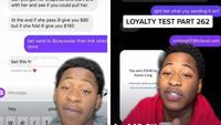 TikTokker performs loyalty tests on relationships