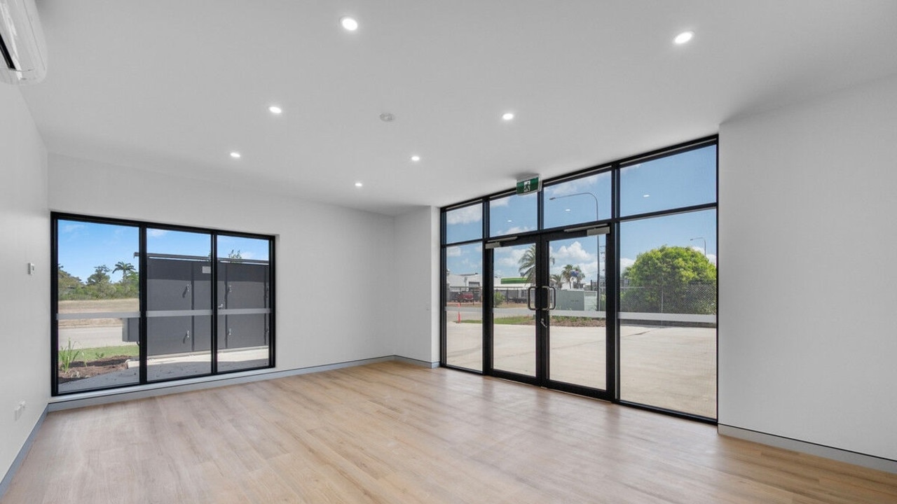 Inside one of the warehouse tenancies at Townsville Enterprise Park. Picture: Colliers.