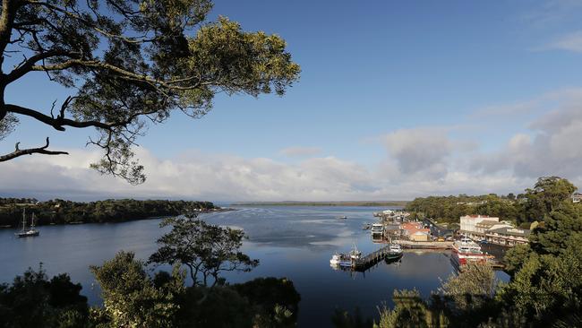 ATTRACTIONS: Strahan and Macquarie Harbour on Tasmania’S West Coast. Picture: MATHEW FARRELL