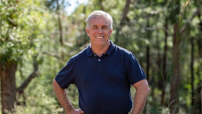 Rick Allison at the location where the Glenhaven Mosque is being concidered.  Monday May 7 2018 (AAP Image/ Monique Harmer)