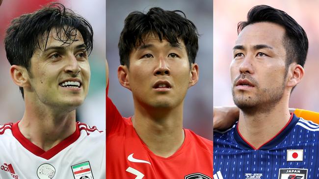 Australia's key rivals at the 2019 Asian Cup.