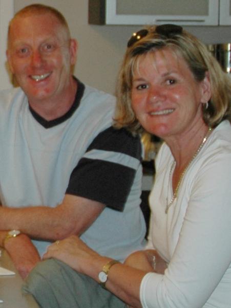 Murder victim Michelle Beets and her partner David Grant. Picture: Supplied