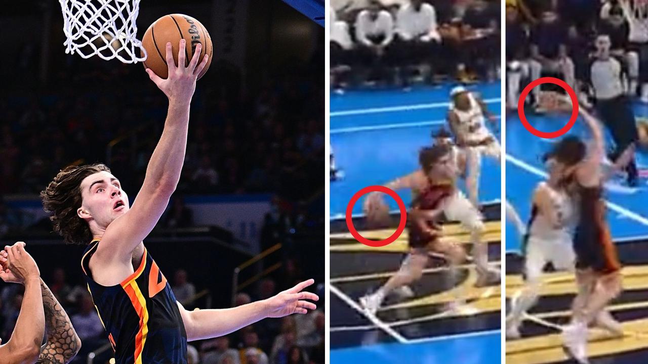 NBA fans lose their minds over Josh Giddey’s ‘sexy as hell’ move