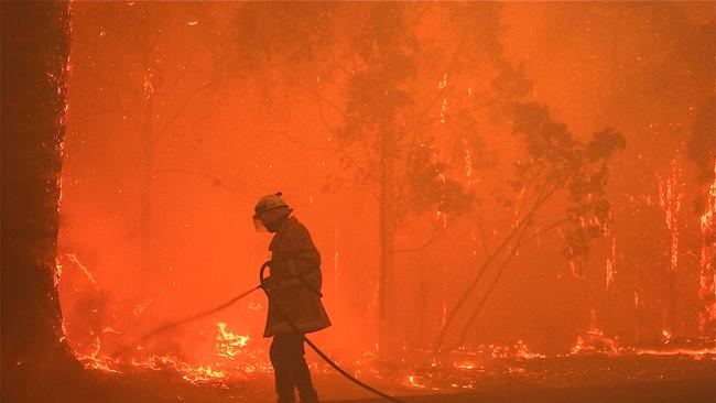 The Insurance Council of Australia released an election platform outlining the need for increased spending by government to combat severe weather events. Picture: Evan Collis