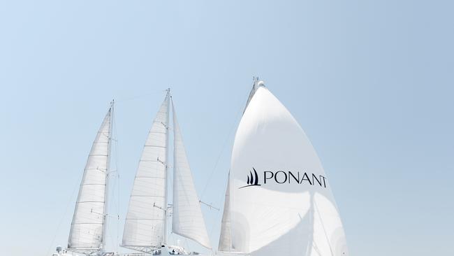 Ponant’s flagship, three-masted sailing yacht.