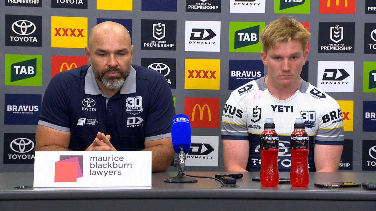 NRL 2025: Cowboys v Broncos, Todd Payten press conference, what did he say, Viliami Vailea goes to hospital with eye injury, rugby league news