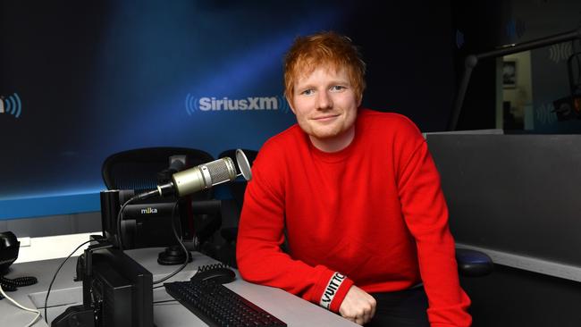 Ed Sheeran sent his Equals album to the vinyl pressing plants in July. Picture: Getty.