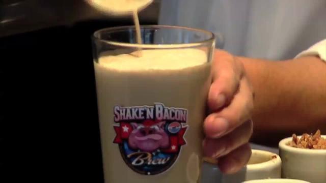 Introducing: bacon-infused beer milkshake