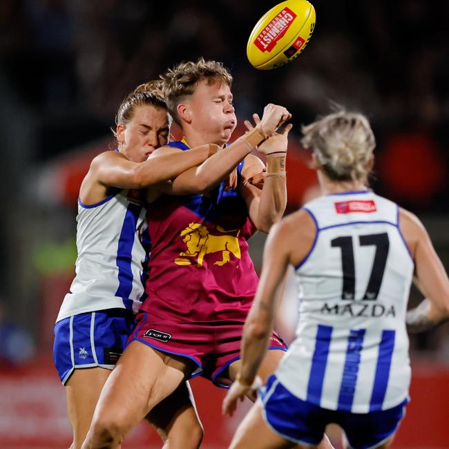 Brisbane will be motivated to close the gap on North Melbourne after the extent of it was laid bare in the grand final, Lions coach Craig Starcevich says. Picture: Dylan Burns / Getty Images