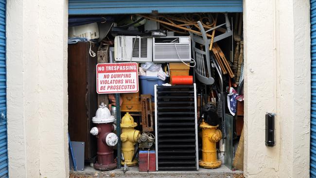 When there is no room in the house, hoarding could extend to the use of a storage unit. Picture: iStock