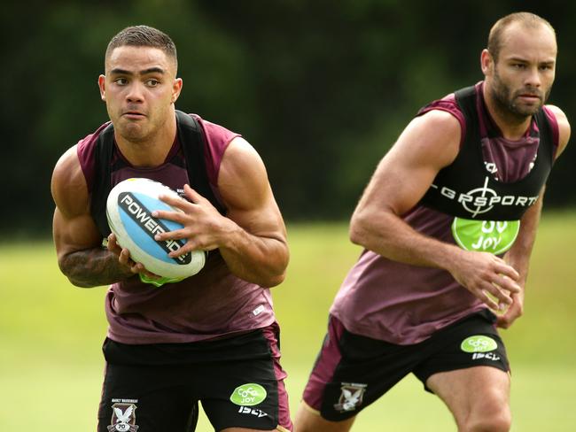 Dylan Walker will step into Kieran Foran’s very large boots. Picture: Gregg Porteous