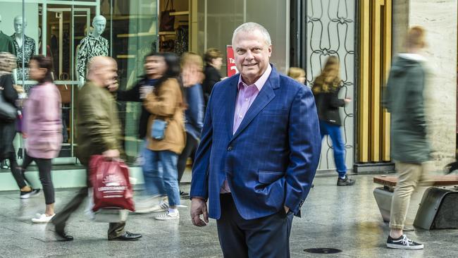 ‘If we believe we’re making a difference, we’ll all keep going’: Centre Alliance senator Stirling Griff in Adelaide yesterday. Picture: Roy VanDerVegt