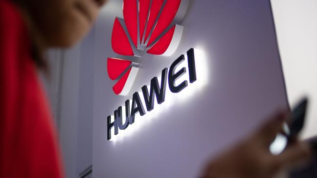 A Huawei retail store in Beijing. Picture: AFP