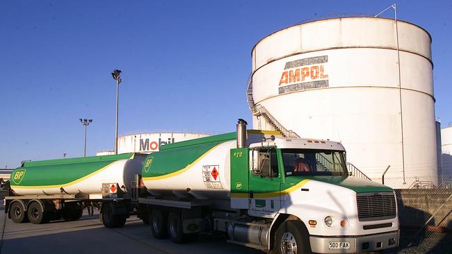 Ampol is looking for tanker drivers, offering a competitive six-figure salary. Picture: Anna Rogers