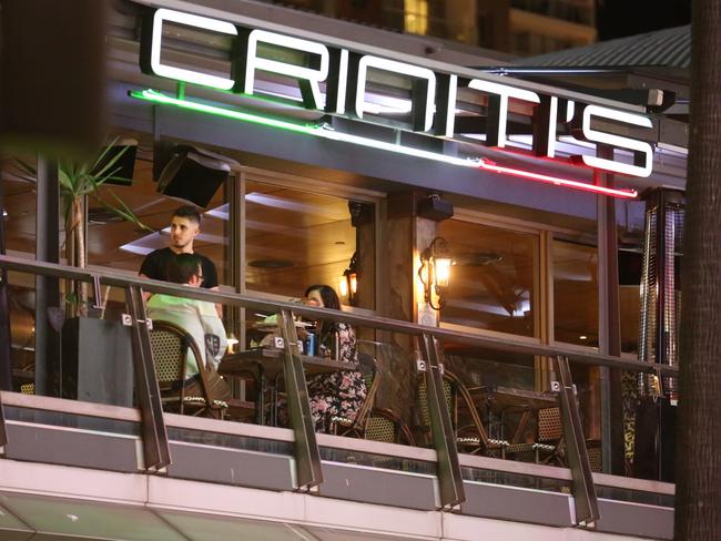 The Criniti’s restaurants at Darling Harbour's Harbourside. Picture: Steve Tyson