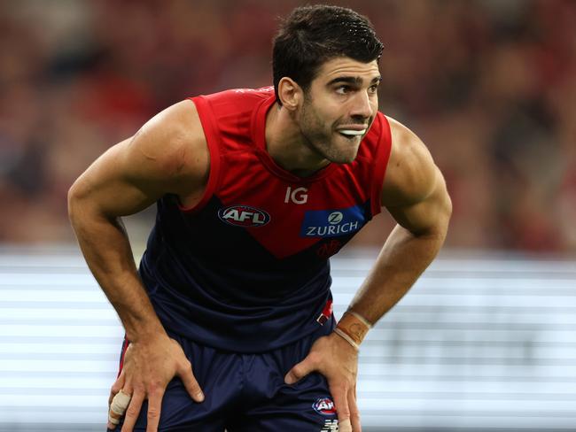 Christian Petracca is back in hospital. Picture: Getty Images