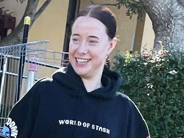 Ivy May Gray leaves Taree Local Court on May 28, 2024 after pleading guilty to various driving offences.