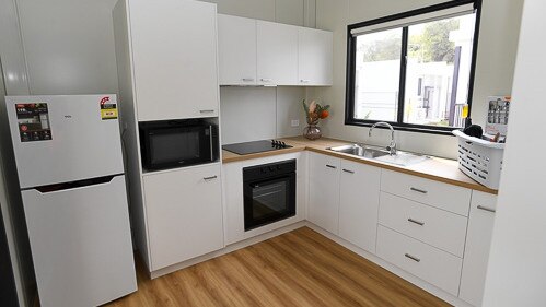 Smart, clean and functional - the new Lismore Pod Village. Picture: Cath Piltz