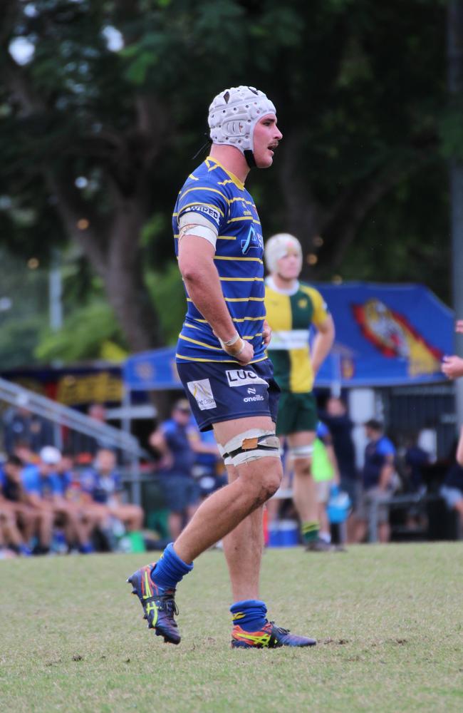 Joe Liddy. Colts 1 club rugby action between Easts and Wests on Saturday May 25, 2024.