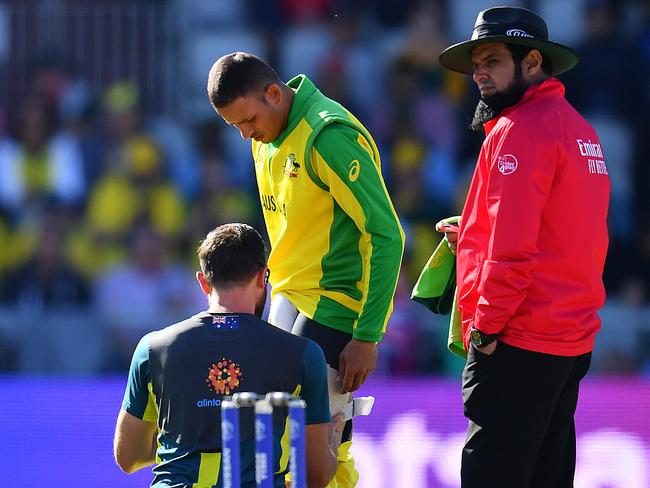 Usman Khawaja’s untimely hamstring injury could cruel more than just his World Cup ambitions. Picture: Clive Mason/Getty Images