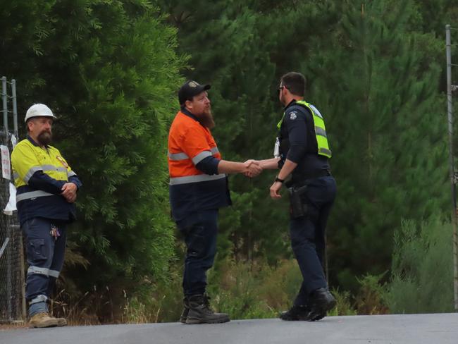 The collapse occurred 500m underground and 3km from the mine’s entrance. Picture: Tim Cox