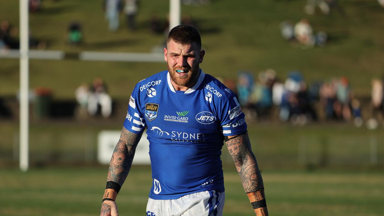 Josh Dugan played just eight games for the Sharks in 2021 before being dropped to play Reserve Grade for the Newtown Jets. Picture: Tim Hunter.