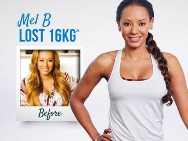 Former Spice Girl Mel B was an ambassador for Jenny Craig.