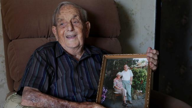 Jim survived The Burma railway and being a sapper defusing bombs during WWII. Picture: Tim Marsden