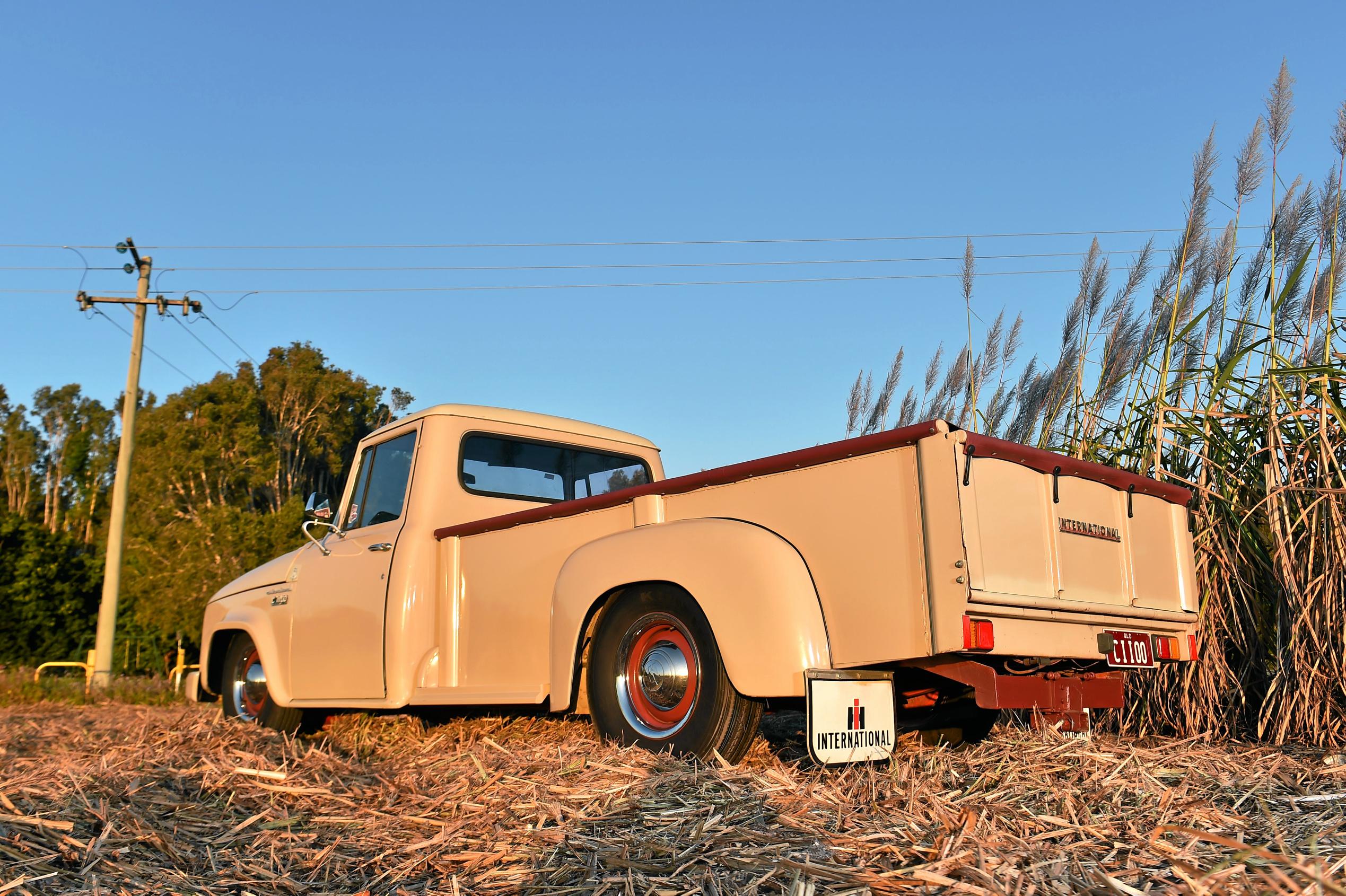 MY RIDE: 1968 International C1100  utility. Owner Andrew Jackson. Picture: Patrick Woods