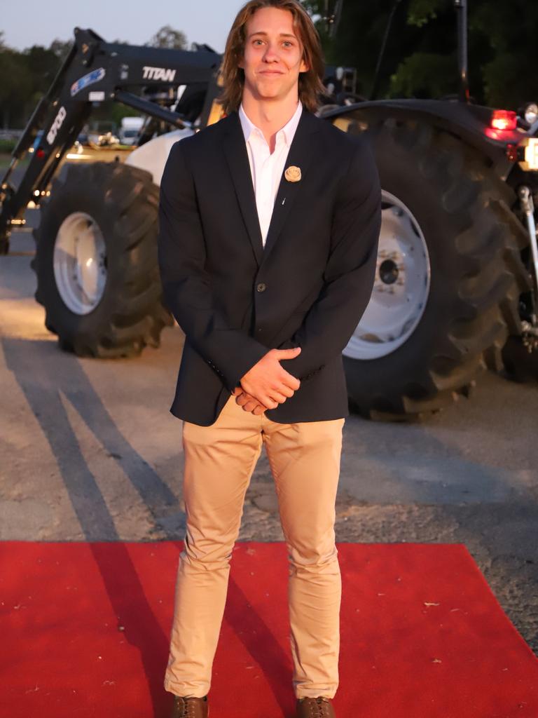 Joshua Heilbronn at the James Nash State High School formal 2022.