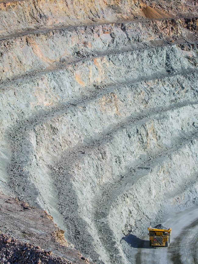 Rio Tinto’s Oyu Tolgoi mine in Mongolia.