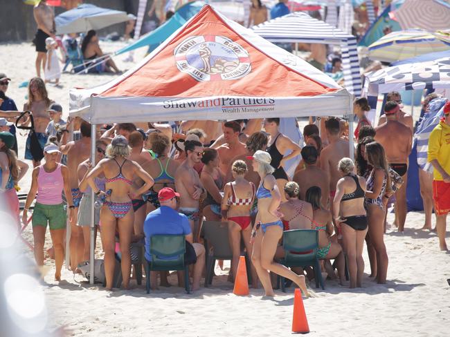 SYDNEY, AUSTRALIA - NewsWire Photos JANUARY 26, 2021 - Thousands hit Bondi Beach on Australia Day with temperatures expected to reach a cool 36 degrees. Picture: Christian Gilles / NCA NewsWire