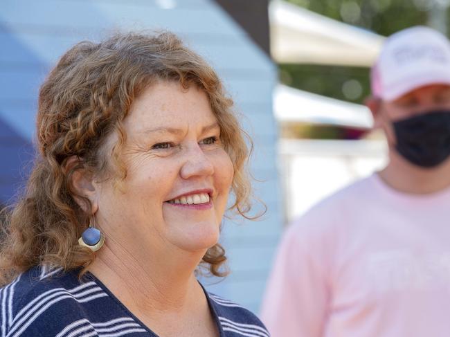 Opening of Taste of Summer, Lord Mayor of Hobart Anna Reynolds at PW1, Hobart. Picture: Chris Kidd