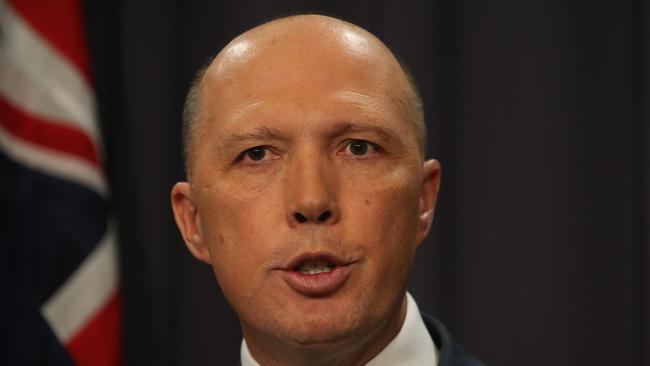 Home Affairs Minister Peter Dutton. Picture Kym Smith