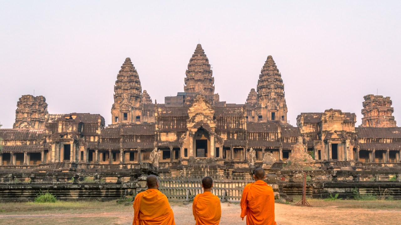 <h2>Cambodia&nbsp;</h2><p>According to <a href="https://www.budgetyourtrip.com/cambodia">Budget Your Trip</a>, you can holiday comfortably in Cambodia for just $95.71 a day. This is based on the average daily price based on the expenses reported by visitors. That breaks down to around $24.40 on meals, $11.46 on local transportation and $69.50 on hotels.</p><p><span>A one week trip to Cambodia for two people costs, on average, $1,339 and that includes accommodation, food, local transportation, and sightseeing.</span></p>