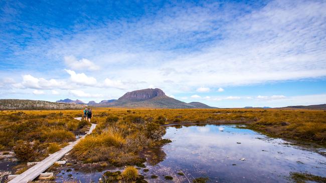 Cradle Mountain Huts walk.