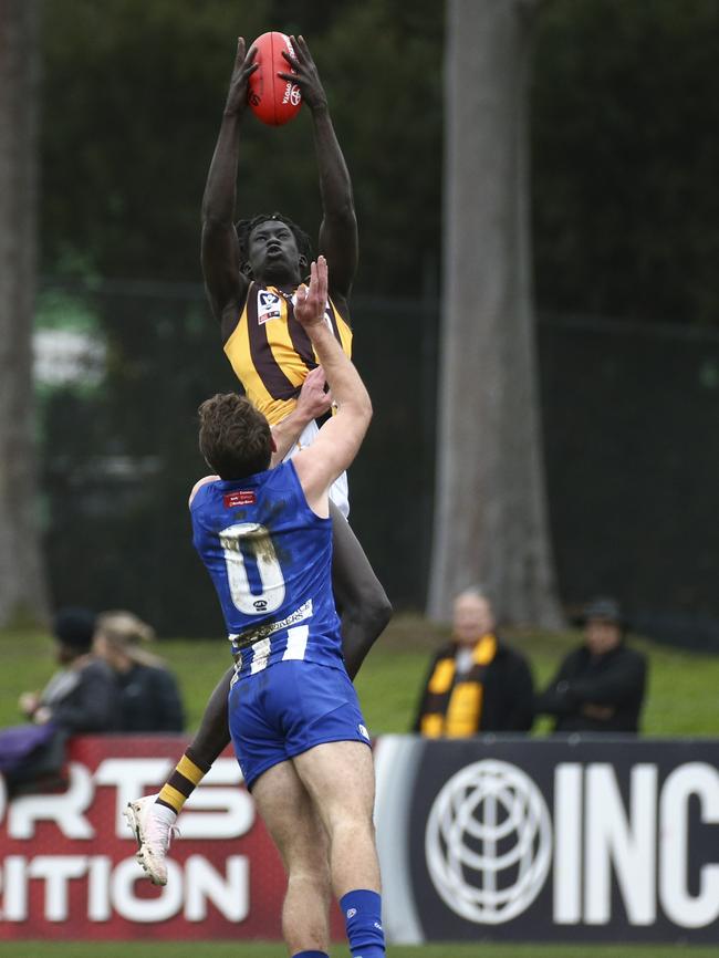 Jiath shows his skills for Box Hill last week. Picture: Getty Images