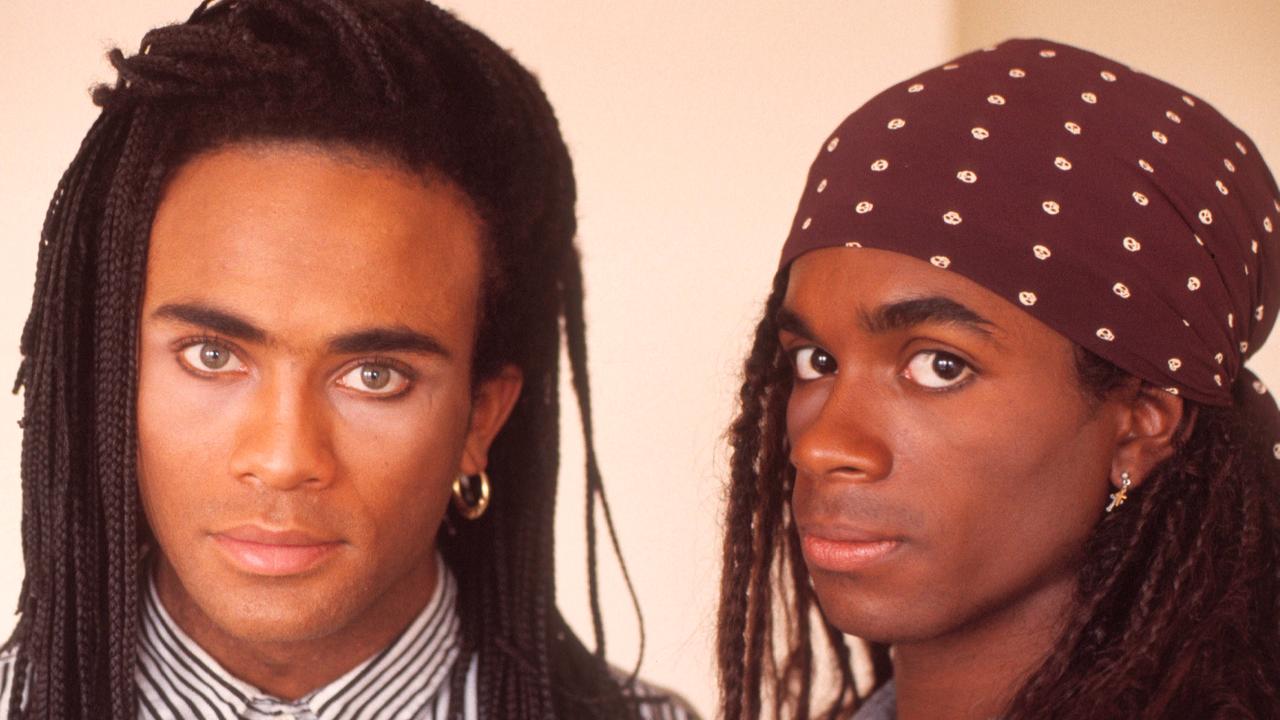 Milli Vanilli members Rob Pilatus and Fab Morvan. Picture: Michael Putland/Getty Images