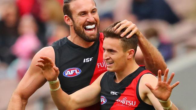 Orazio Fantasia starred for the Bombers with five goals. Picture: Getty Images