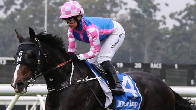 Main Stage looks a good chance at odds in the Midway Handicap. Picture: Grant Guy