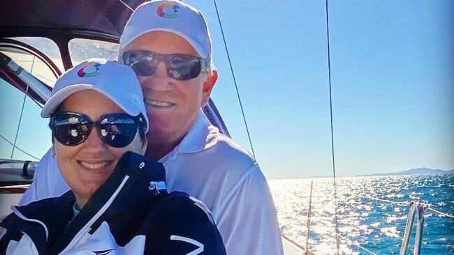 Rob and Lisa Fogarty say being aboard the Emma-Kate is their happy place.