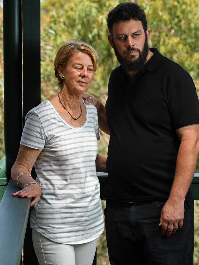 Barb and Clive Spriggs, family of Bob Spriggs.