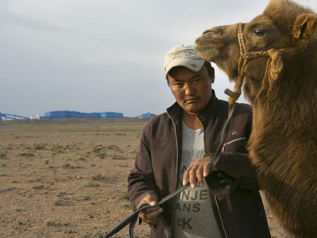 The Oyu Tolgoi mine is located in the remote south Gobi Desert in Mongolia