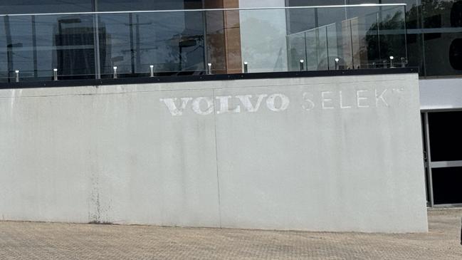 The Volvo dealership at Nerang St Southport has closed and signage has been removed. Photo: Kathleen Skene