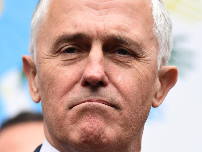 Prime Minister Malcolm Turnbull speaks at a National Day of Unity and Mosque Open Day at Parliament House in Canberra on Tuesday, Oct. 13, 2015. (AAP Image/Mick Tsikas) NO ARCHIVING