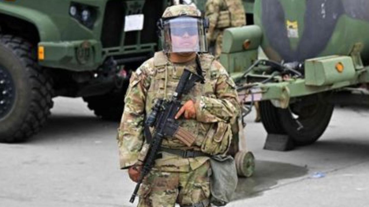 National Guard troops descend on LA